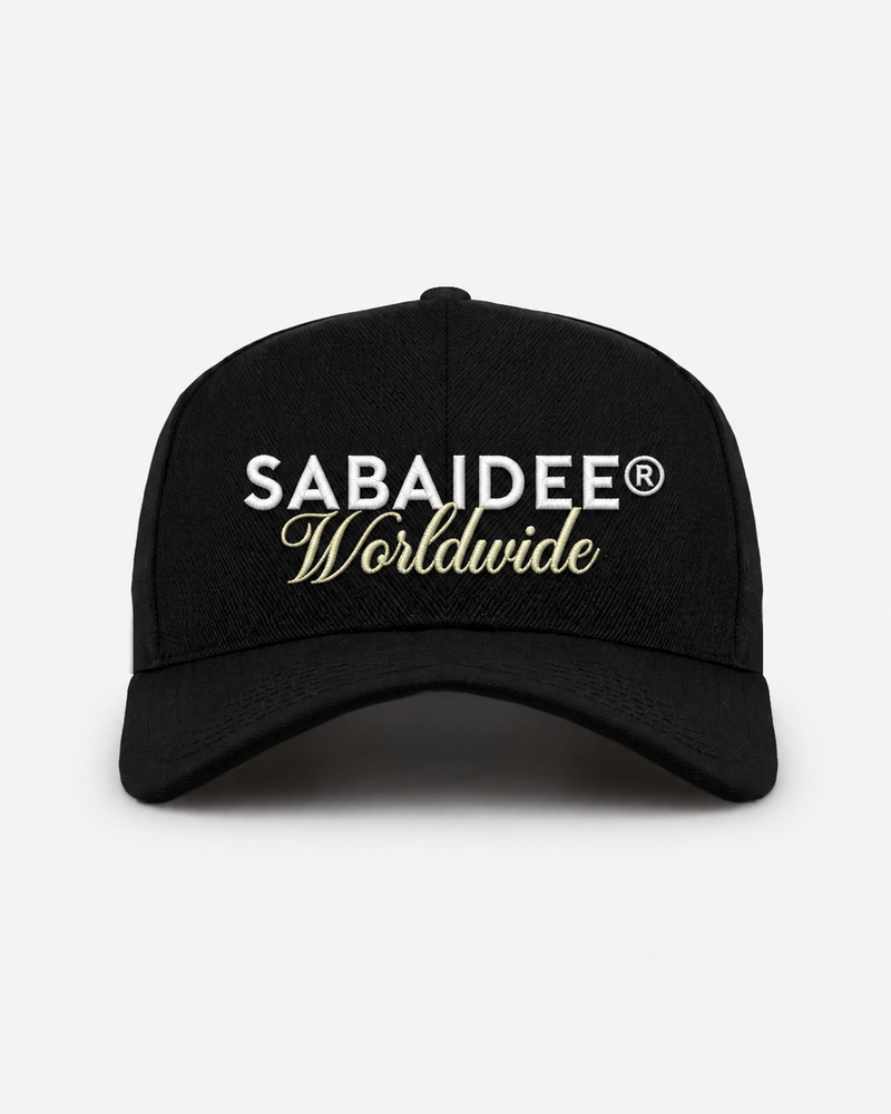 SABAIDEE® WORLDWIDE HAT - BLACK