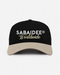 SABAIDEE® WORLDWIDE HAT - BLACK/TAN