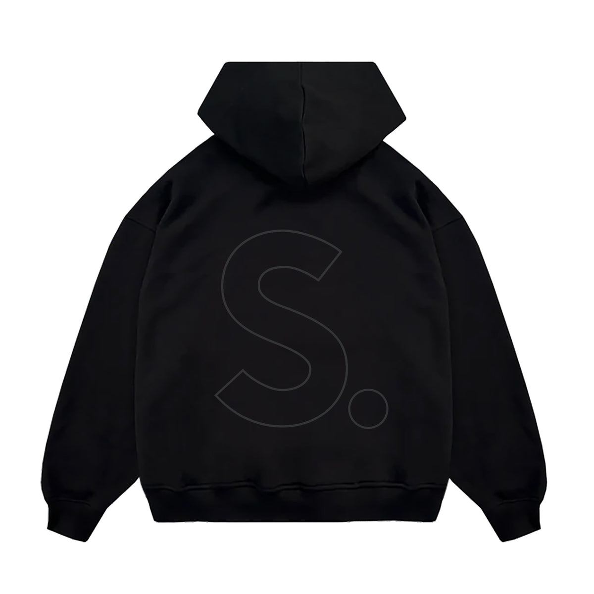 SABAIDEE® HEAVYWEIGHT OVERSIZED HOODIE - BLACK II