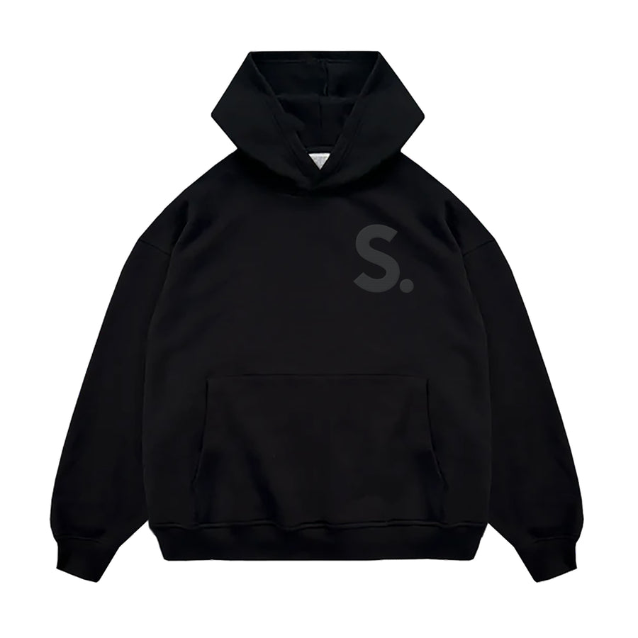 SABAIDEE® HEAVYWEIGHT OVERSIZED HOODIE - BLACK I