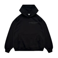 SABAIDEE® HEAVYWEIGHT OVERSIZED HOODIE - BLACK II