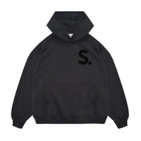 SABAIDEE® HEAVYWEIGHT OVERSIZED HOODIE - FADED BLACK I