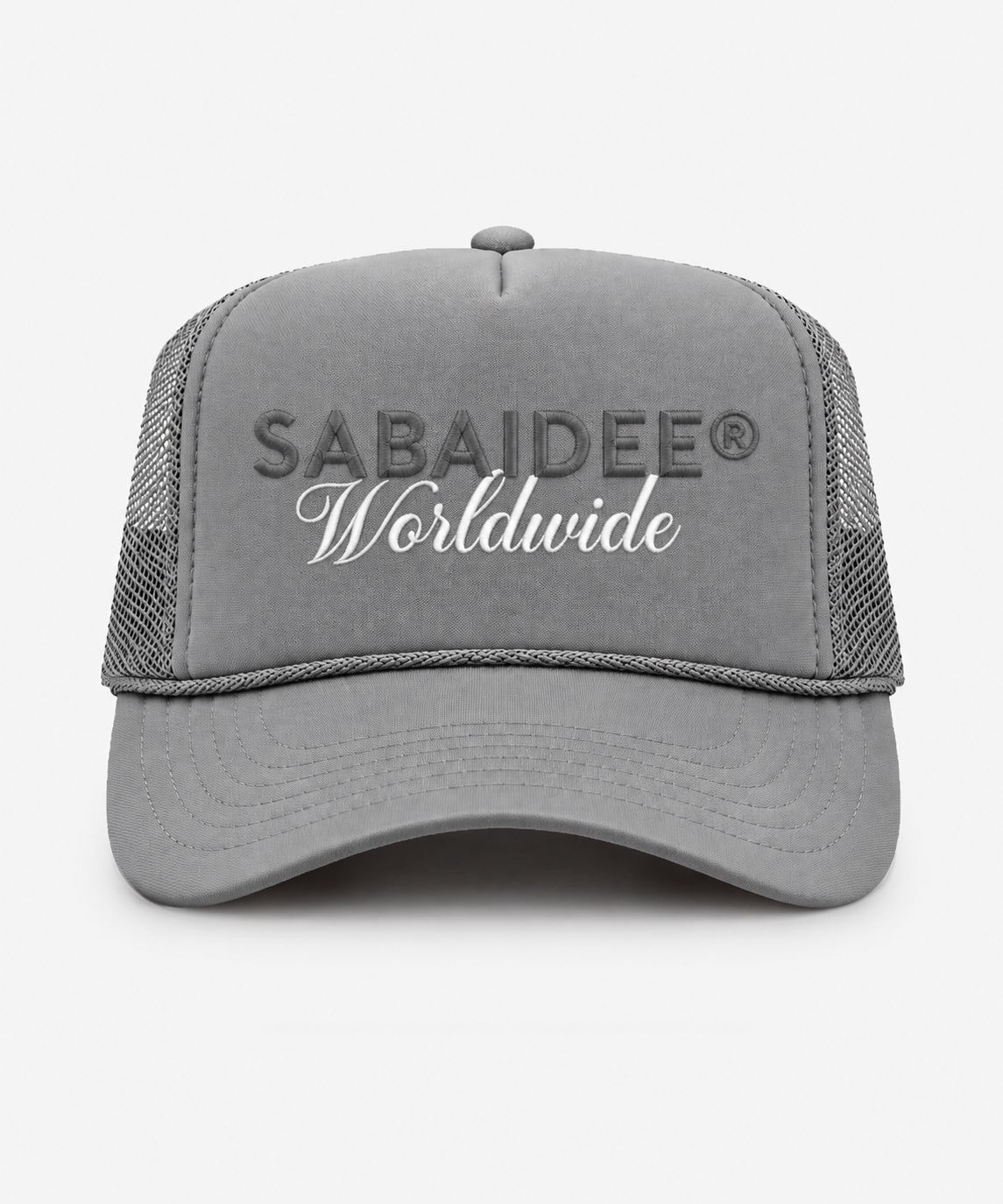 SABAIDEE® WORLDWIDE HAT TRUCKER - GREY