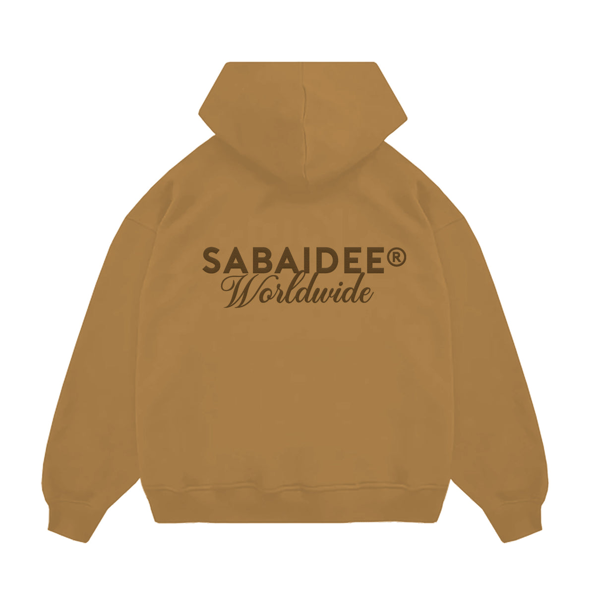 SABAIDEE® HEAVYWEIGHT OVERSIZED HOODIE - TAN I